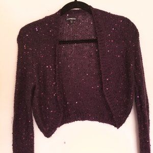 Express Cropped Cardigan